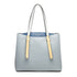 Borsa a spalla azzurra con dettagli gialli Romeo Gigli Lips, Borse e accessori Donna, SKU b511000354, Immagine 0